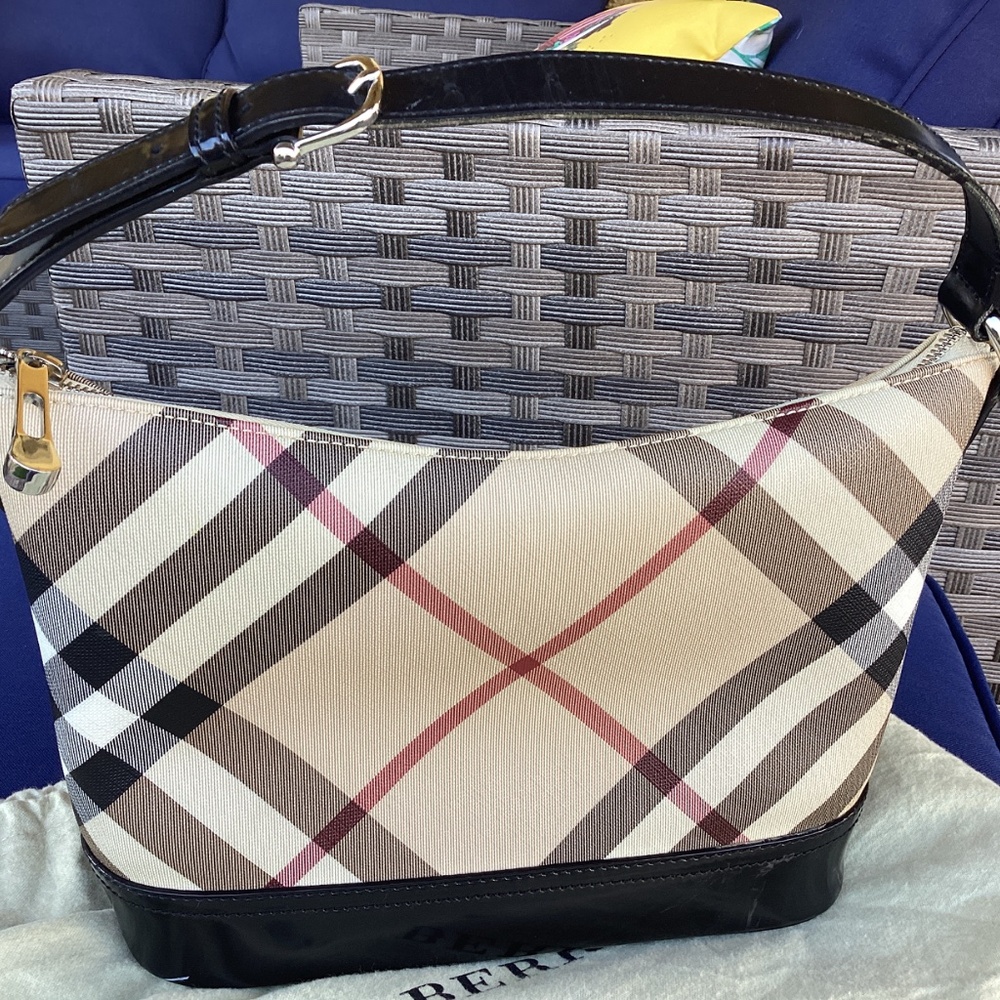 Burberry shoulder bag super nova check pattern - Picture 2 of 16